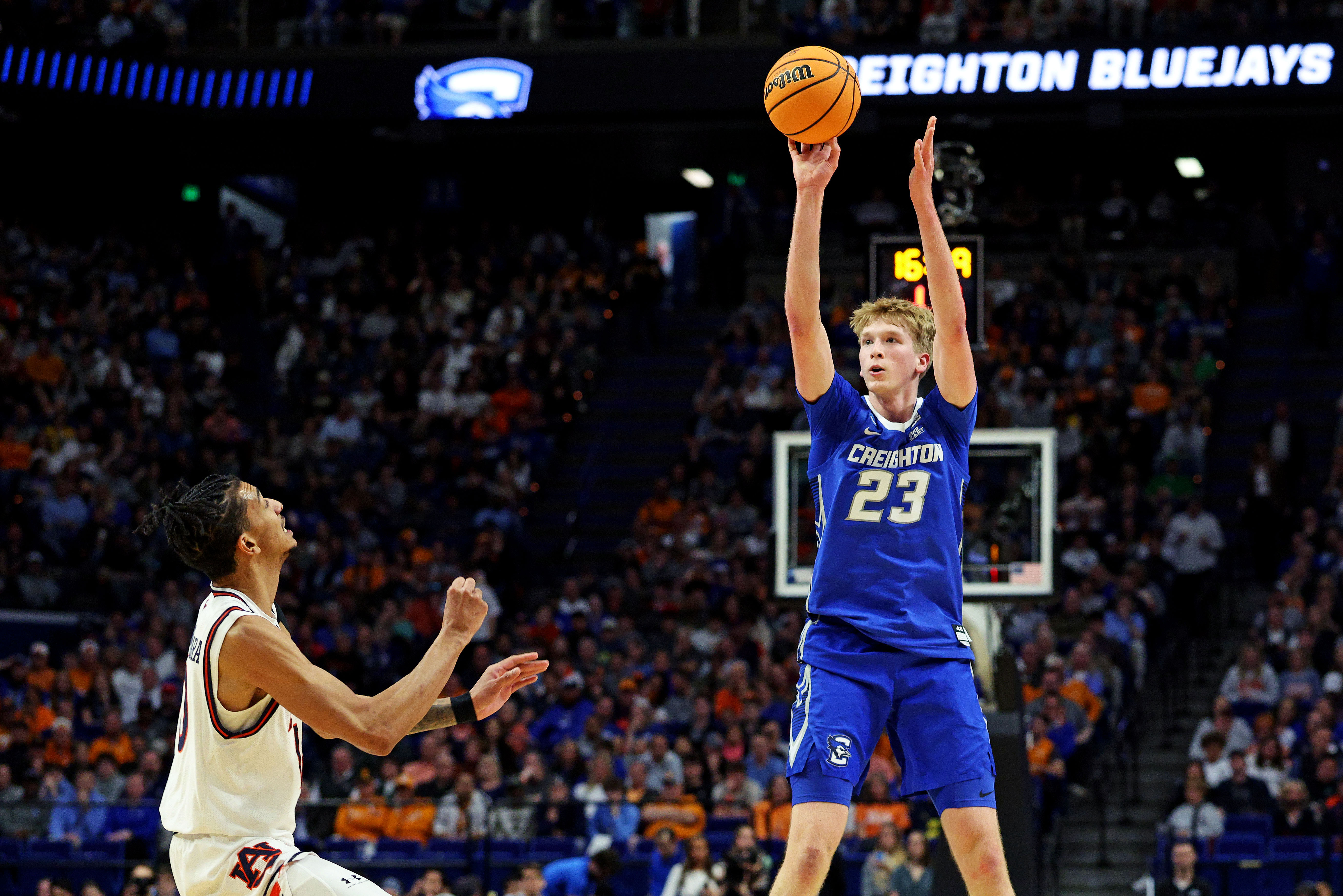 Creighton's Jackson McAndrew is an impressive Big East returnee in 2025-26. (Photo Credit: IMAGN)